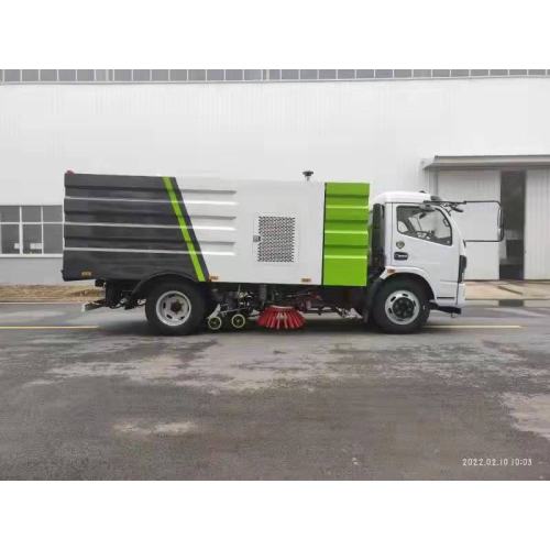 Dongfeng 4x2 road sweeper truck with great price