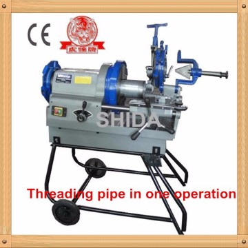 CE Approved Compact Design Powerful Threading Machine for Steel Pipe