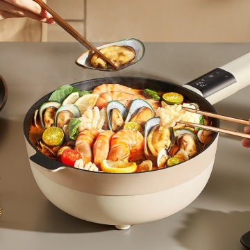 3L 1800W Electric Skillet Hot Pot: Multifunctional Small Kitchen Appliance