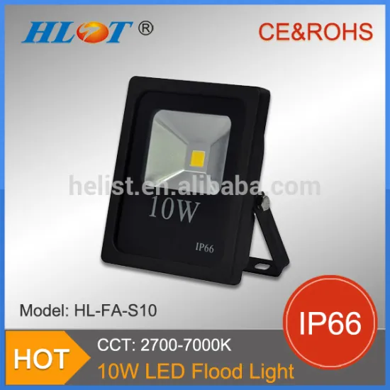Outdoor super thin body IP66 waterproof 10w led flood light