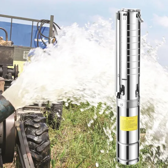 0.75KW Smart Solar Water Pump: 48V DC Solar Submersible Deep Well Water Pump with 3-inch Diameter