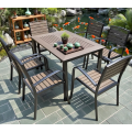 Durable Iron Table And Chair Set
