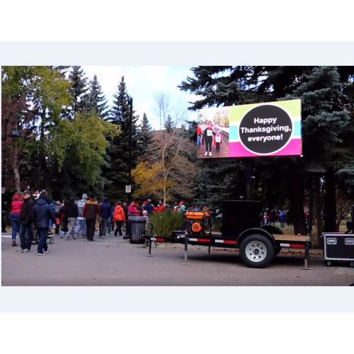 Mobile Advertising Sign P5 Led Screen