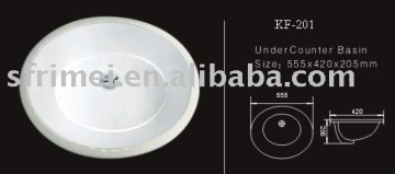 under counter wash basin KF-201