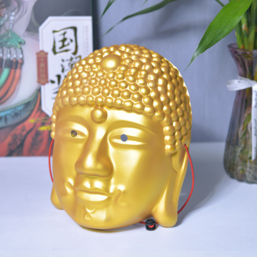 Máscara de PVC para cosplay tradicional de Buda chinês