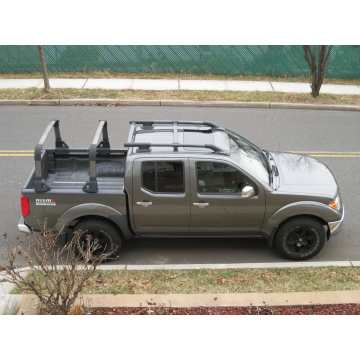 Accesorios 4x4 Nissan Frontier D22 1998-2004 Rack de techo de aluminio