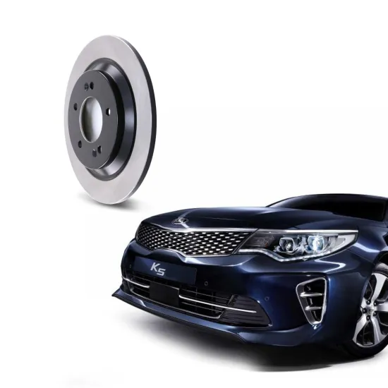 Korean Cars Hyundai Kia Brake Discs with Black Hat - Competitive Prices