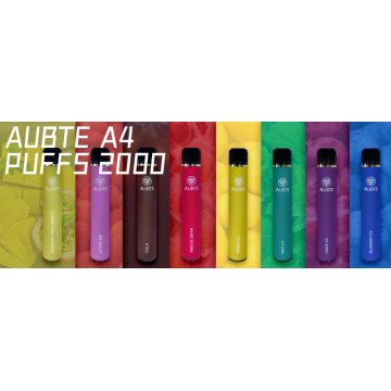 2000 Puffs Vape Pod System 7 ml Patron E-Cigarett