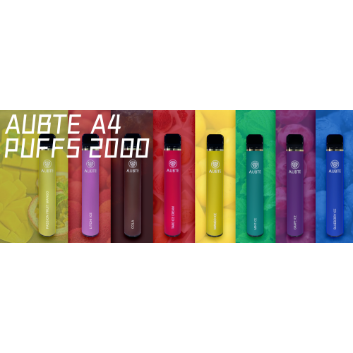 2000 Puffs Vape Pod System 7 ml Patron E-Cigarett