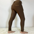 Großhandel 5 Farben Full Silicon Frauen reiten die Legging