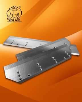 paper cutting blade in steel plate