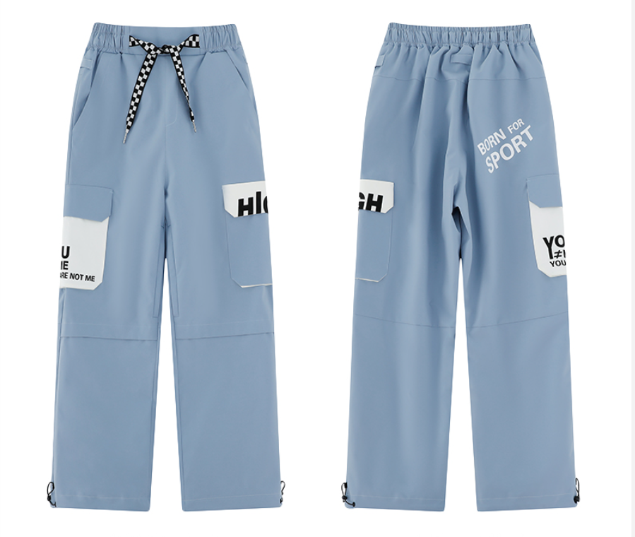 Ski Pants Women's Snowboard Double Freestyle Straight
