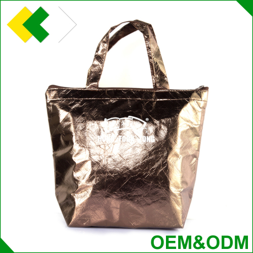 Customized high quality insulated cooler tote bag portable travel carrier wine cooler bag