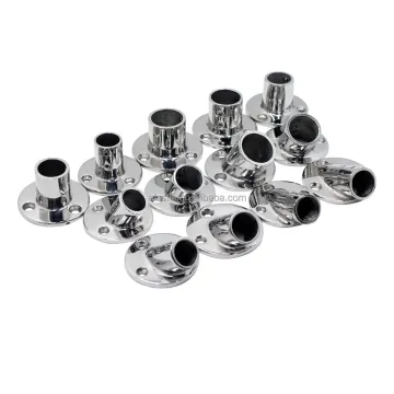 316 Stainless Steel Boat Handrail Fittings Boat Railing Marine Hardware Handrail Base