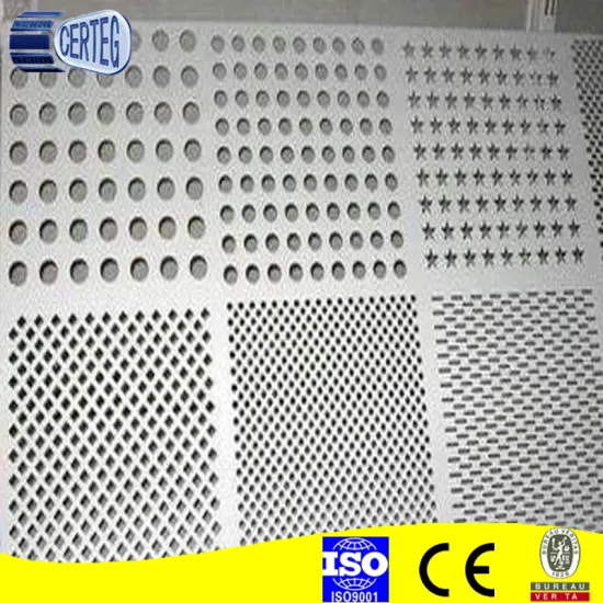 Multi-pattern Aluminum Perforated Metal Screen Sheet for fence, screen, wall decoration