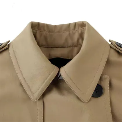 Custom Women Fashionable  New Polyester Trench Coat