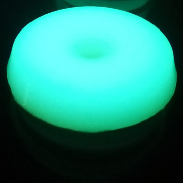 Realglow Photoluminescent Disc Blue Green