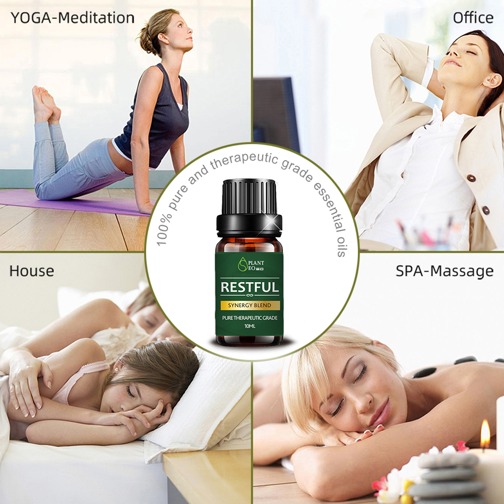 natural Anxiety Good Sleep Relaxation Calm restful blend oil