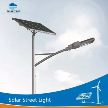 DELIGHT Solar Parking Lot Post Lights