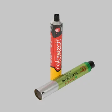 Hair Dye Packaging Collapsible Aluminum Tubes