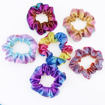 David accessories 10pcs/lot Rainbow Head Rope Hair Ties Headbands DIY Hairbow Girls Women Hair Accessories,10Yc8294