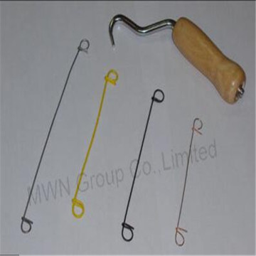 copper alloy epoxy coated double loop wire