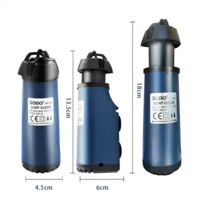 SOBO Fish Tank Surface Filter Oil Remover: SK-03 and SK-05 Aquarium Water Surface Filters
