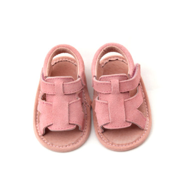 Top Quailty Girls Fancy Sandals Pink Soft Sole Baby Sandals