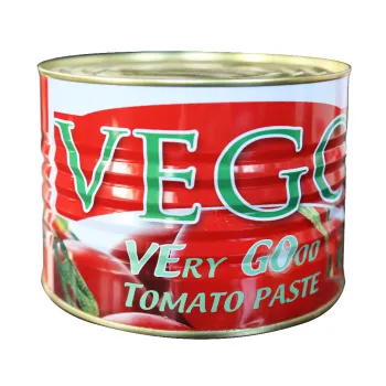 Aseptic tin tomato paste VEGO Brand