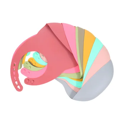 Cute Silicone Baby Bib