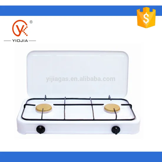 Euro Simple portable 2 brass burner gas stove Foshan