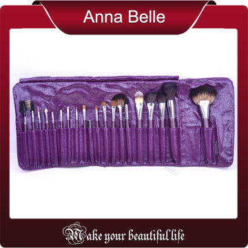 20pcs Goat hair makeup brush set for girls 2016