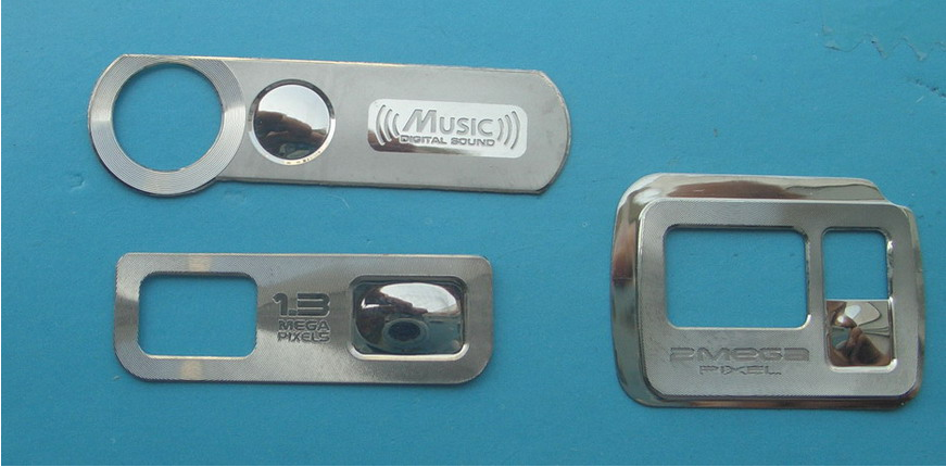 Metal Decorative Pieces of Label