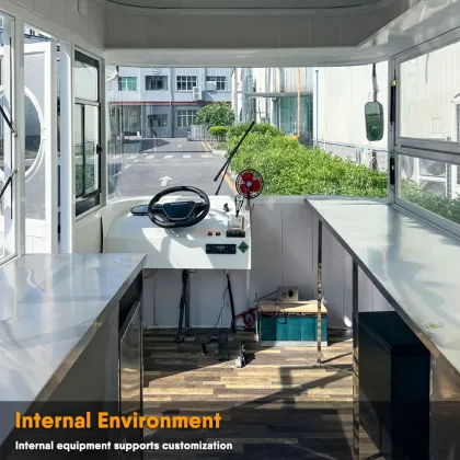 Customizable Mobile Food Truck for Various Outdoor Dining Needs