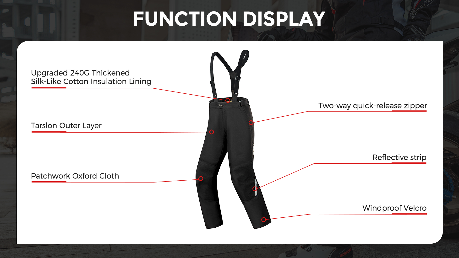 winter motorcycle pants