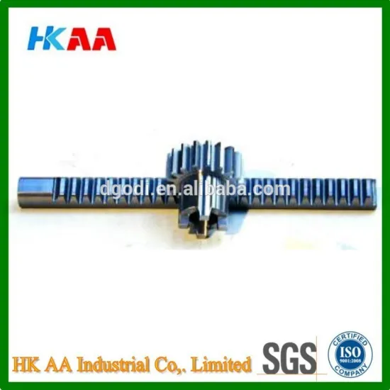 High Quality Custom Machining Service Rack and Pinion Gear Design, Rack and Pinion Gear