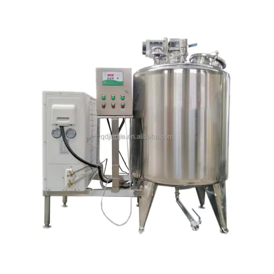 500 Liter Stainless Steel Milk Cooling Tank for Dairy Farms