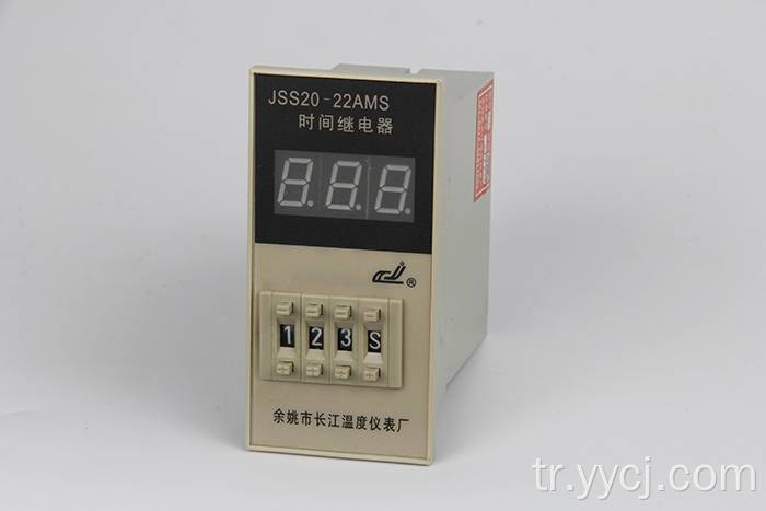 JSS20-22 Tek Zamanlı Kontrol Dijital Ekran Zaman Rölesi