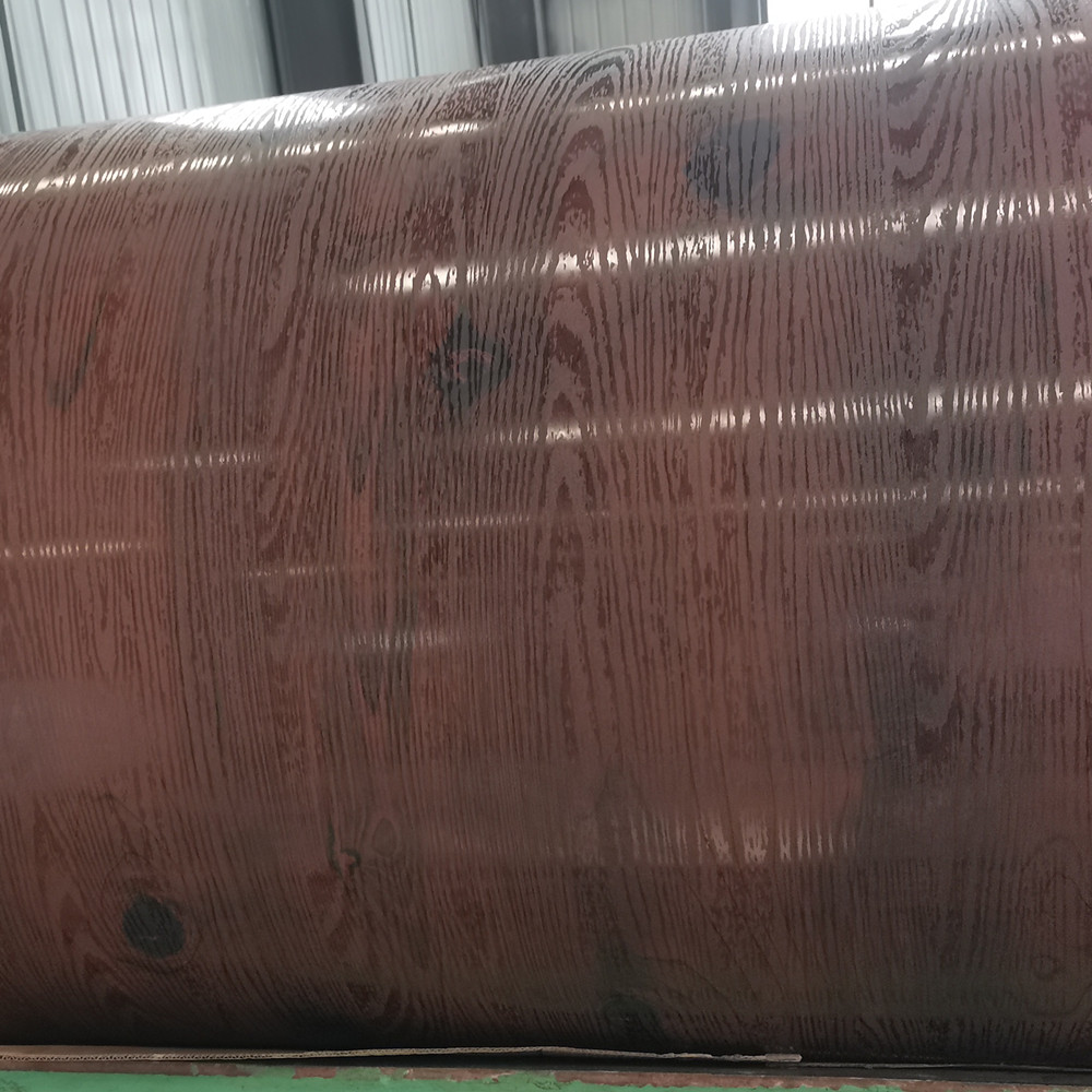 3D wood grain galvanized steel