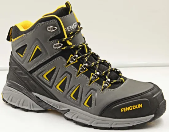 Composite toe nubuck leather S1P standard safety boots