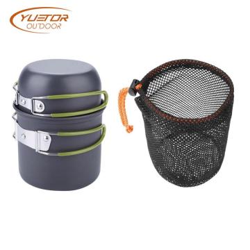 Aluminum Folding Camping Pots And Pans Set