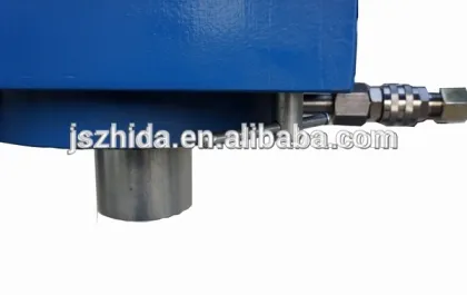 100Ton Electric Shop Press with Hand Winch Grid Guard