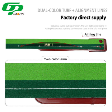 Durable ABS Golf Mat with Auto Return System