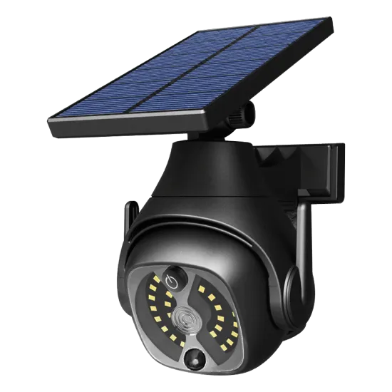Simulated Camera Motion sensor solar wall lamp