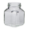 7 oz Clear Glass Beveled Edge Jars