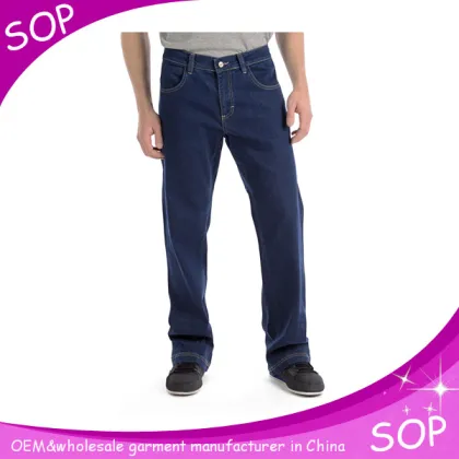 High waisted famous brand denim designer jeans men