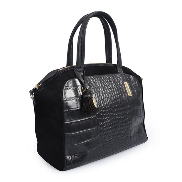 Large capacity women crocodile handbag leather designer hand bag lady tote bag