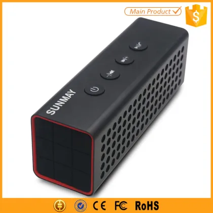 hot selling 2016 amazon aluminum power bank bluetooth speaker