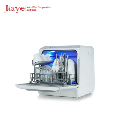 China Mini Dishwasher 2/4 Setting Smart Counter Top Dishwasher for Home