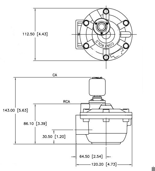 CA35T DIMENSION